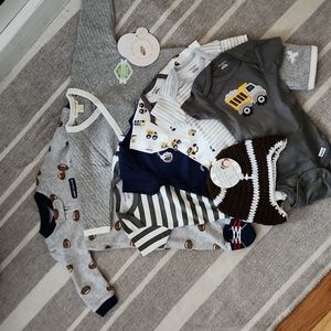 Baby Boy Bundle 0-6 Month Sizes Included